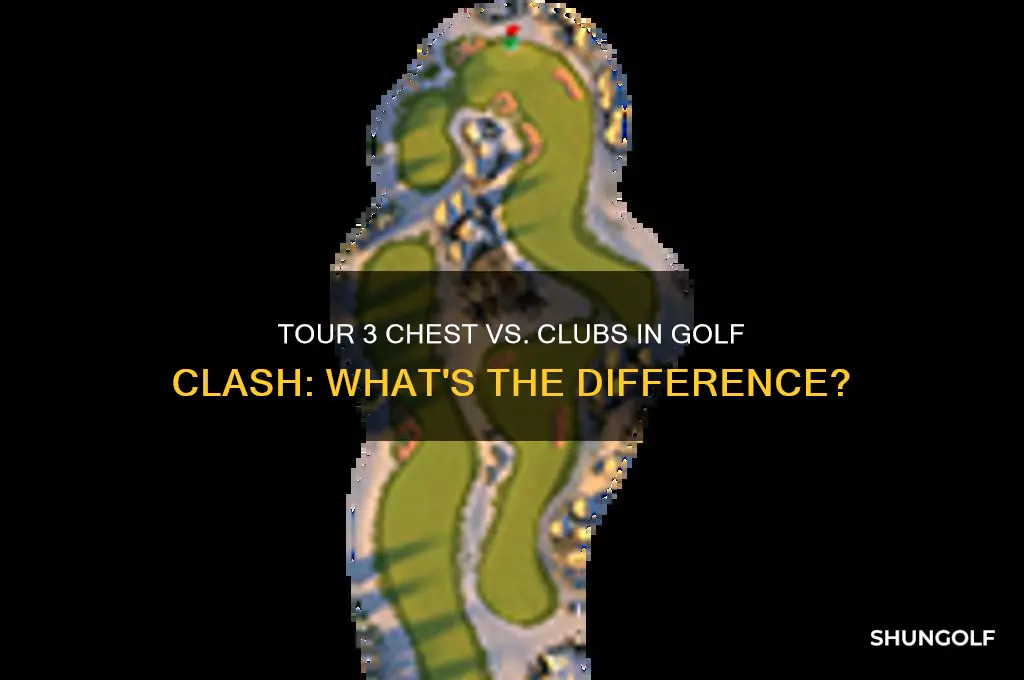 does tour 3 chest mean tour 3 clubs golf clash