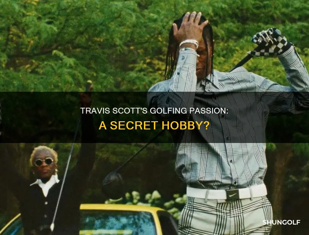 does travis scott golf