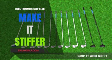 Trimming Golf Clubs: Does It Increase Stiffness and Affect Performance?