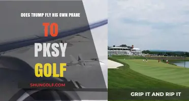 Does Trump Pilot His Private Plane to Play Golf?