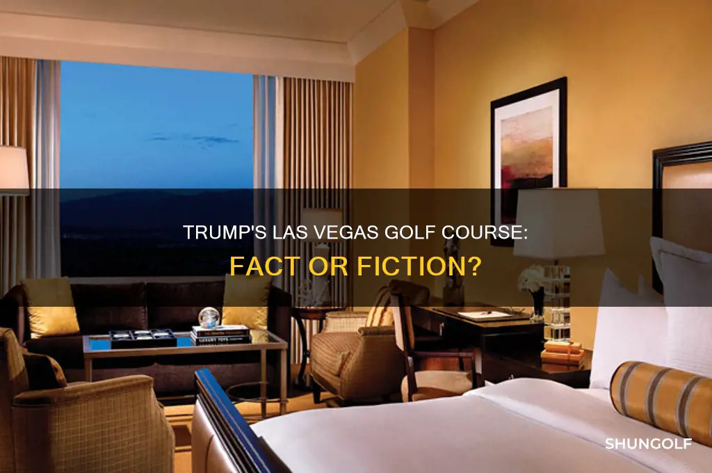 does trump have a golf course in las vegas