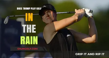 Trump's Golf Habits: Does He Tee Off in Rainy Weather?