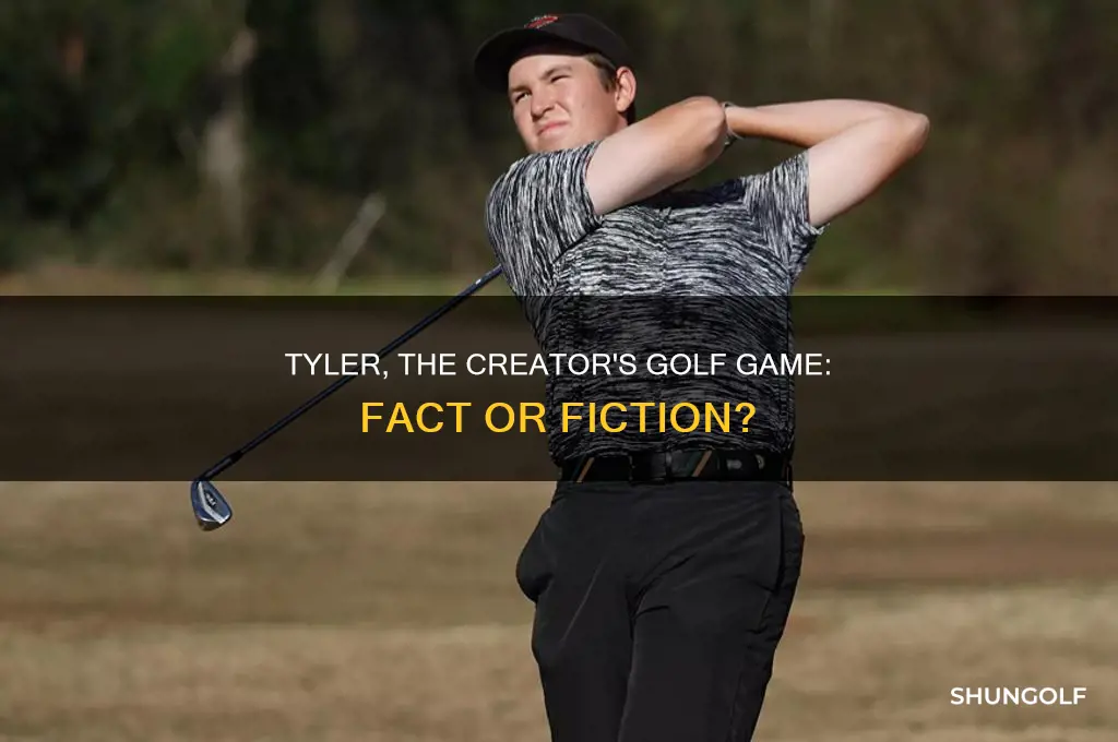 does tyler the creator play golf