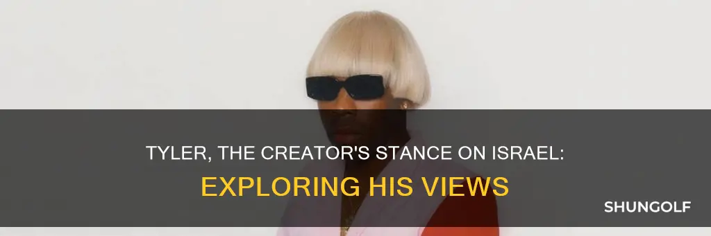 does tyler the creator support israel