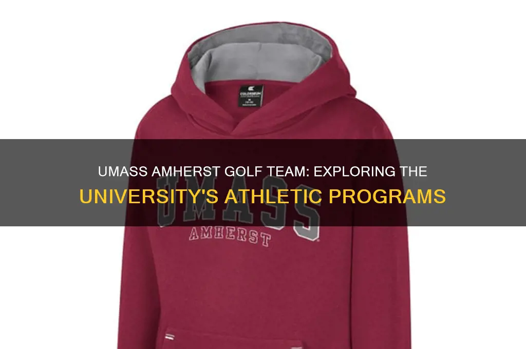 does umass amherst have a golf team