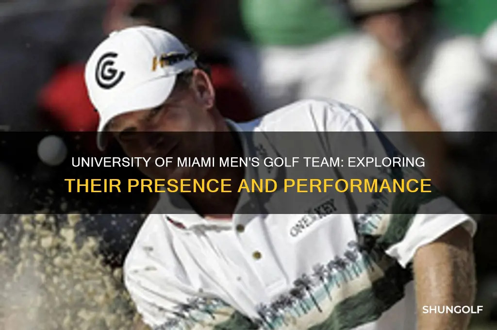 does university of miami have a men