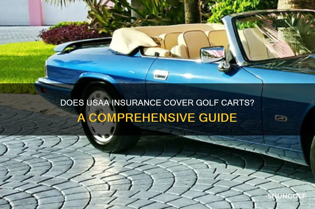 does usaa cover golf carts