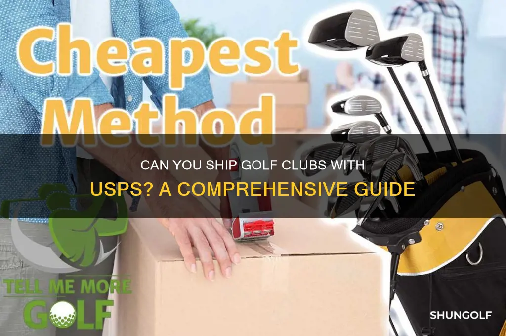 does usps ship golf clubs