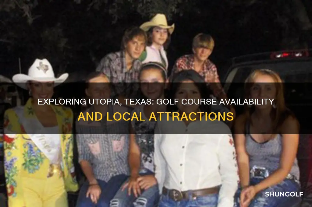 does utopia texas have a golf course