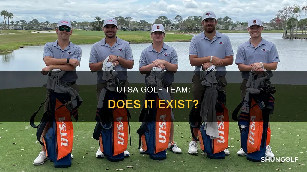 does utsa have a golf team