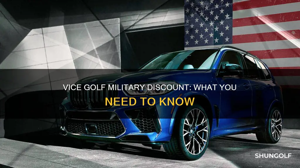 does vice golf offer military discount