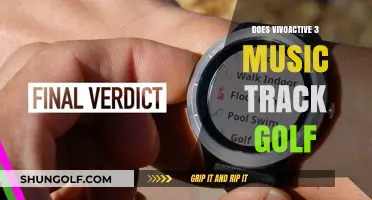 Vivoactive 3 Music: Track Your Golf Game
