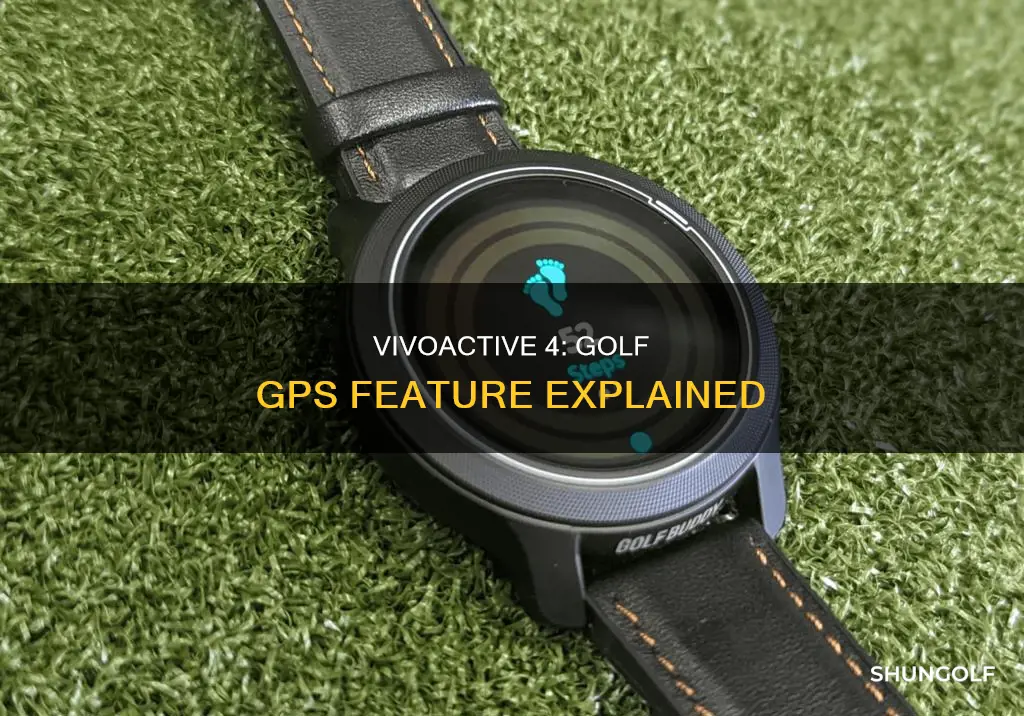 does vivoactive 4 have golf gps