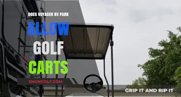 Does Voyager RV Park Allow Golf Carts? Rules and Guidelines