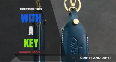 Does the VW Golf Still Use a Traditional Key to Unlock?