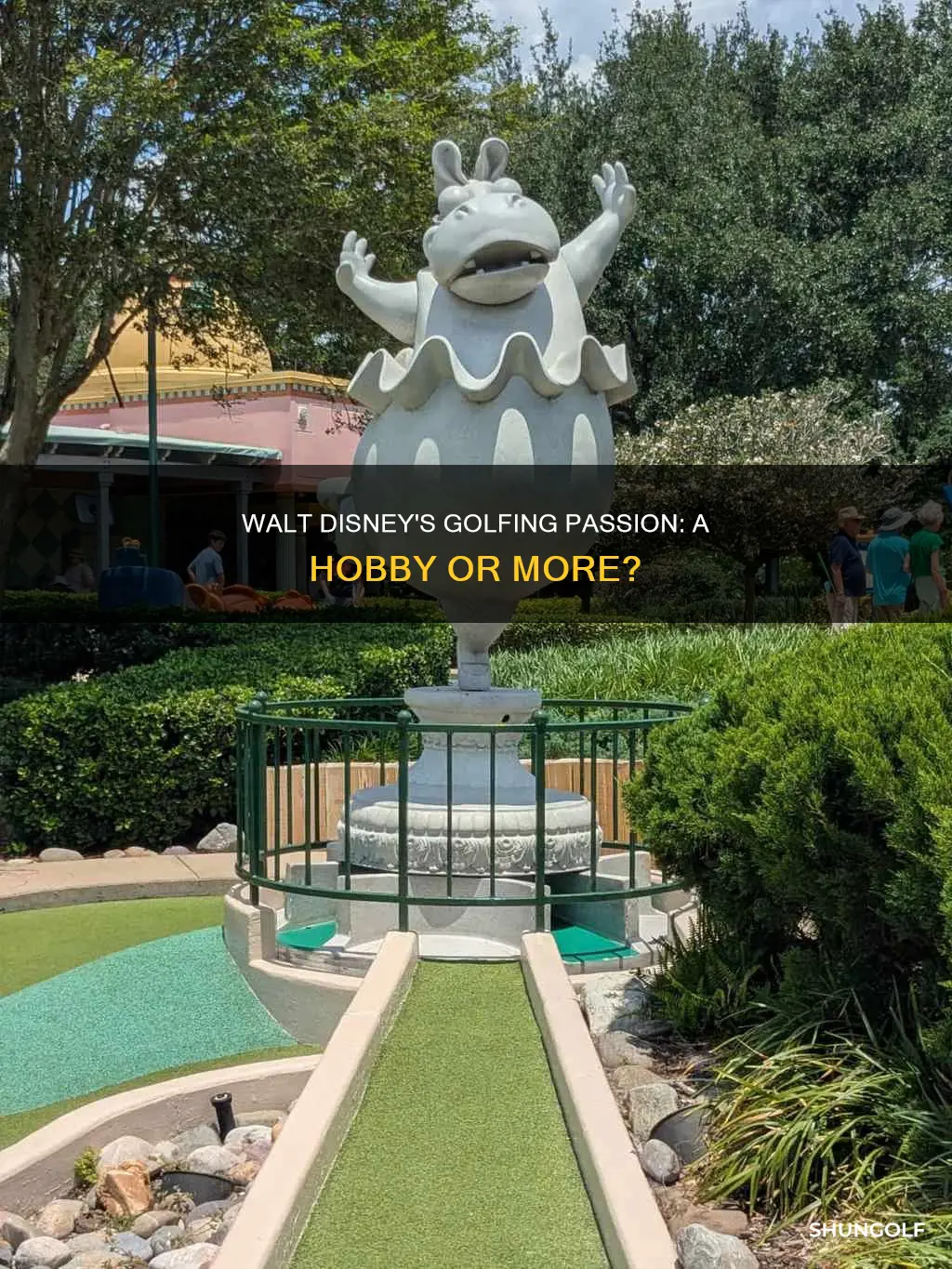 does walt disney like golf