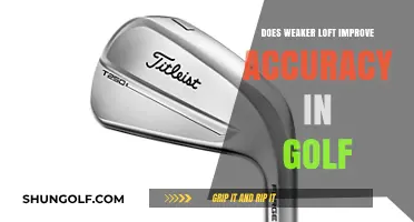 Weaker Loft in Golf: Enhancing Accuracy or Hindering Performance?