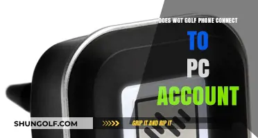Can WGT Golf Phone App Sync with Your PC Account?