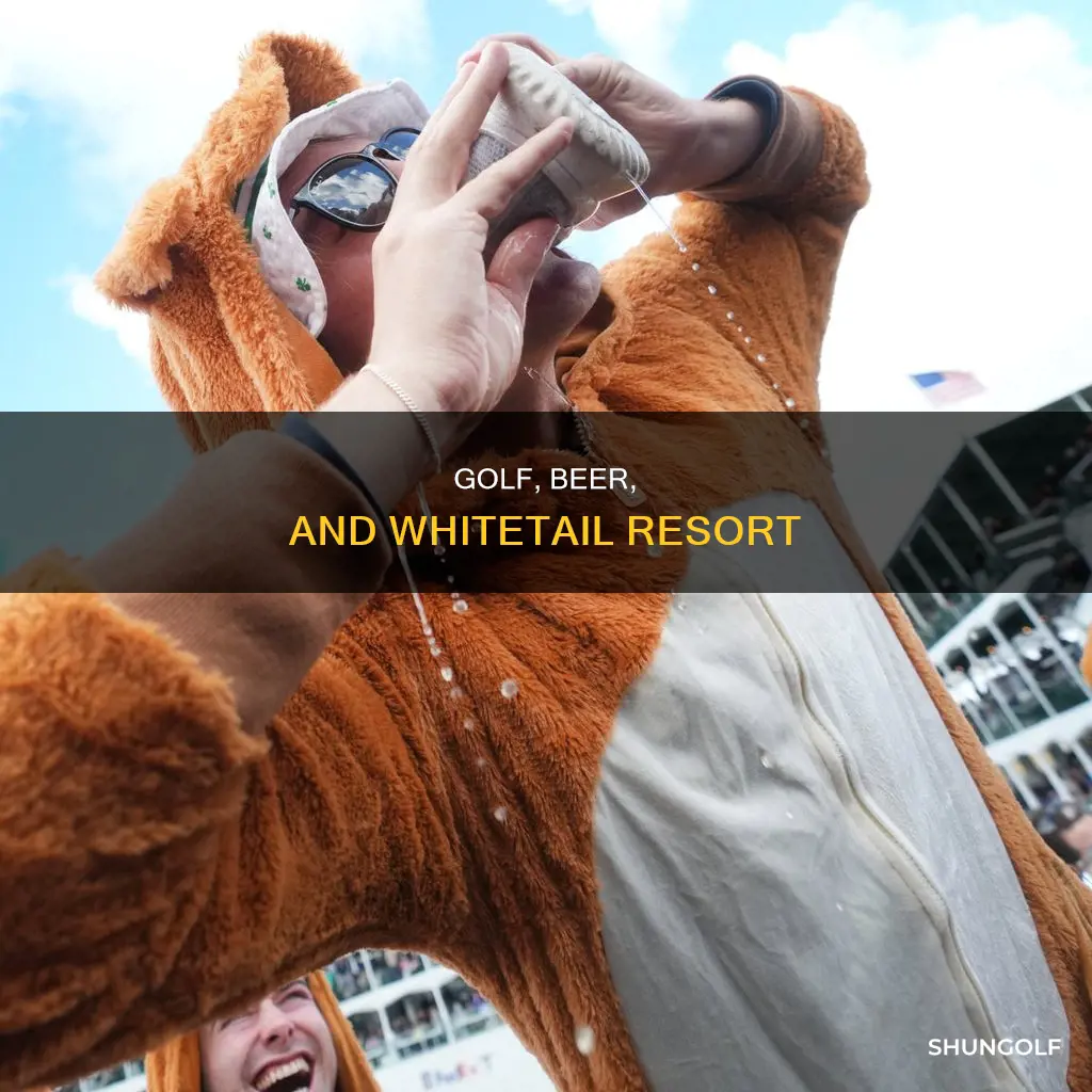 does whitetail golf resort sell beer