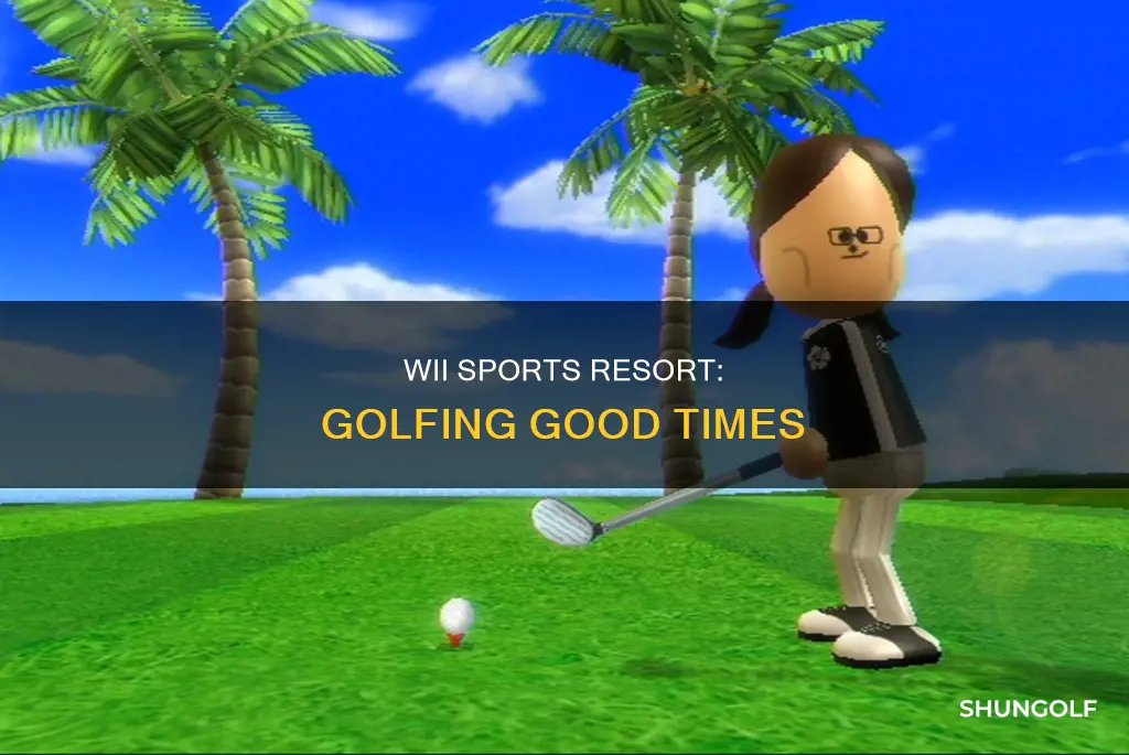 does wii sports resort have golf