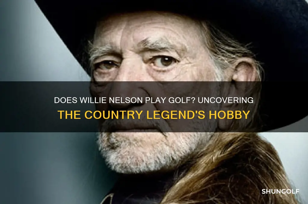 does willie nelson play golf