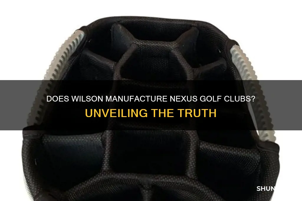 does wilson make nexus golf clubs