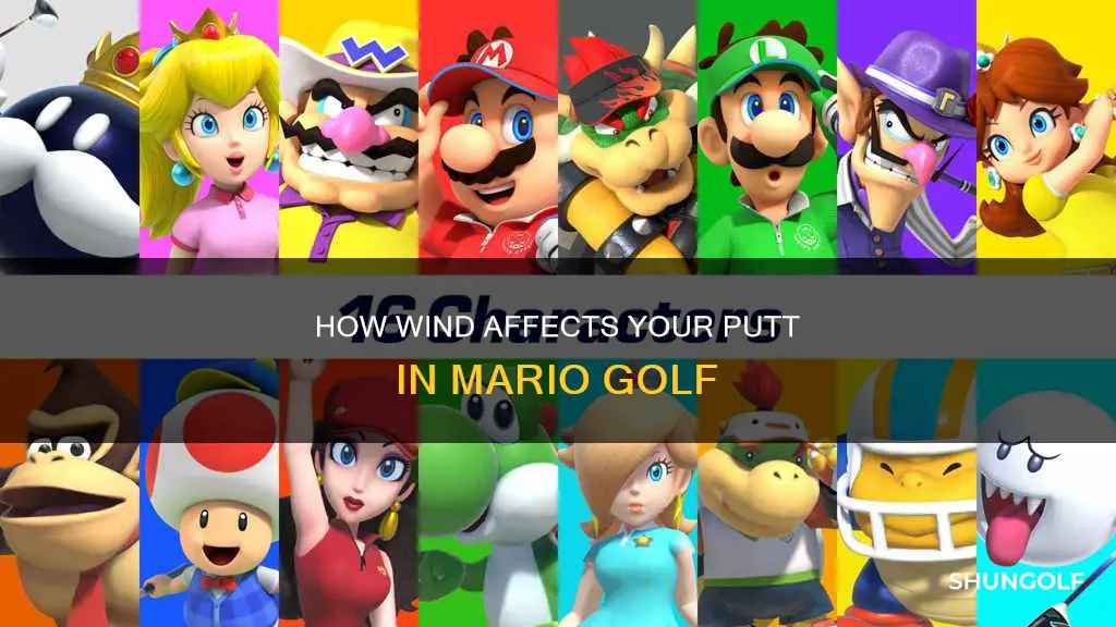 does wind affect putting mario golf