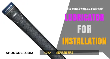 Exploring Windex as a Golf Grip Lubricant: Installation Insights