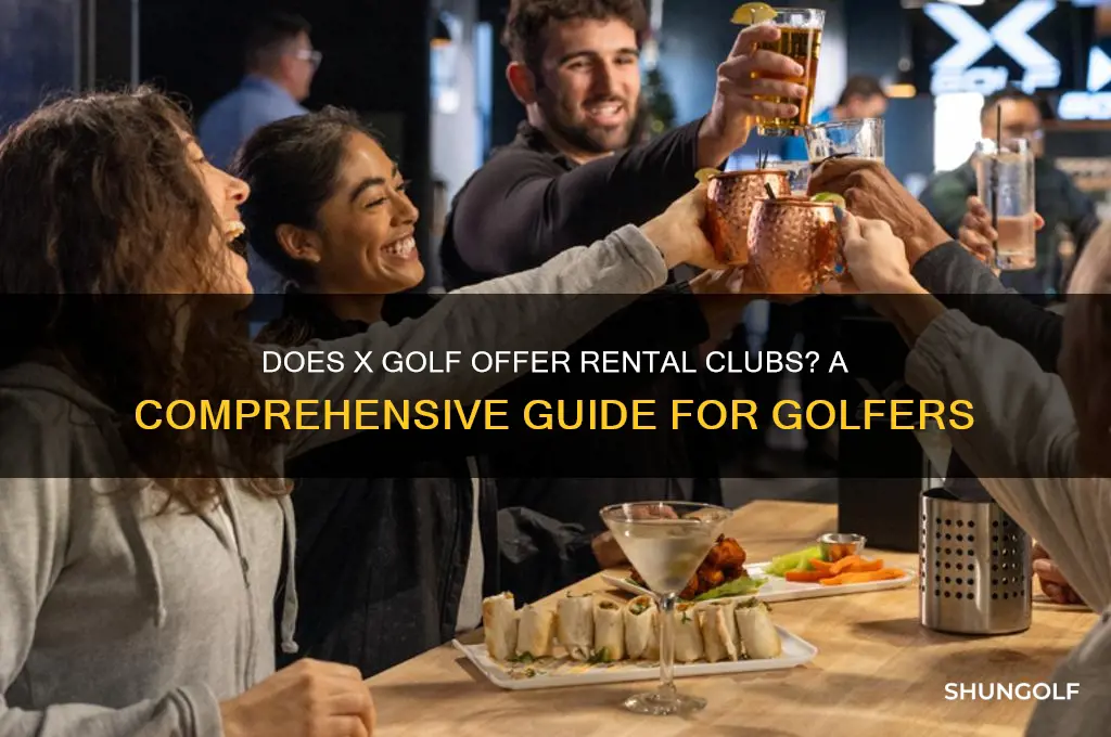 does x golf have rental clubs