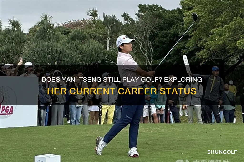 does yani tseng still play golf