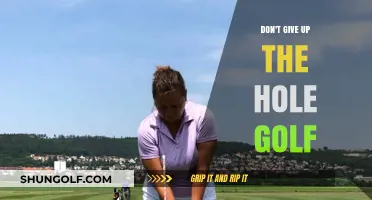 Don't Give Up the Hole: Mastering Golf's Mental Game and Resilience