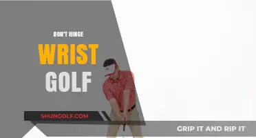 Master Golf: Keep Wrists Firm