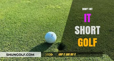 Golfers: Avoid Short Hits, Gain Control