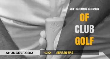 Master Your Golf Swing: Keep Hands Behind Club for Precision