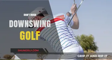 Mastering the Downswing: Slow and Steady Wins the Race