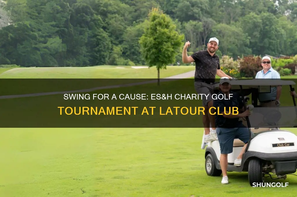 es&h annual charity golf tournament latour golf club september 23