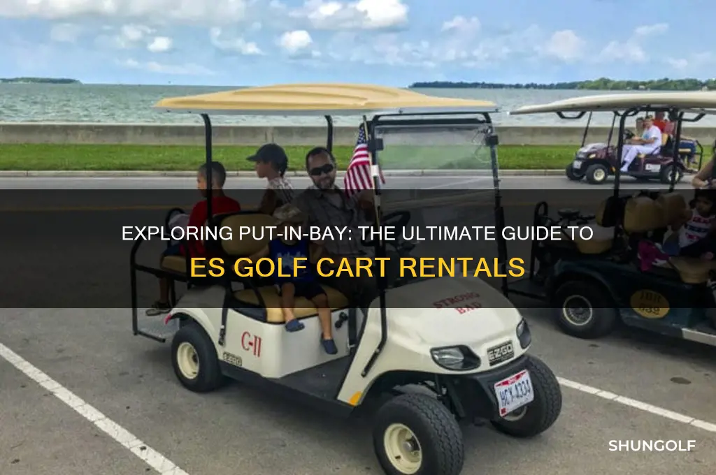 es golf carts put in bay