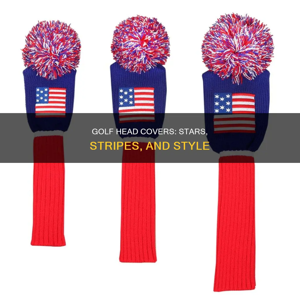 es golf head coversstars and stripw
