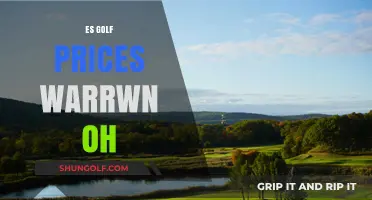 Golfing at Warren, OH: ES Golf Course Pricing