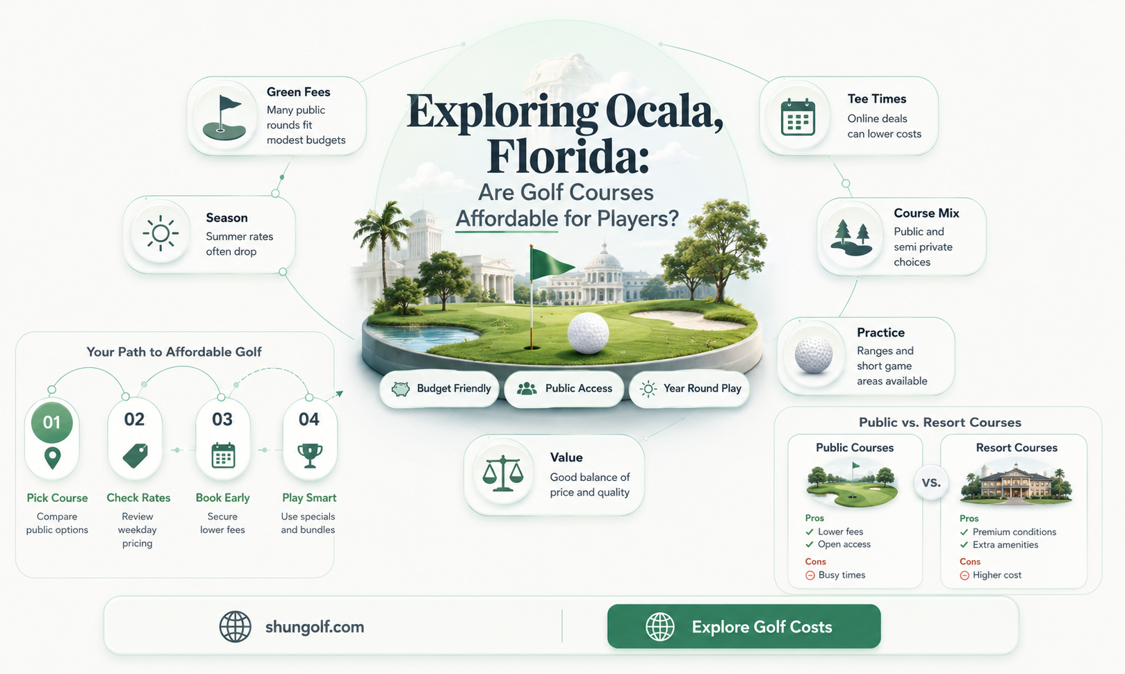 are golf courses cheap in ocala florida
