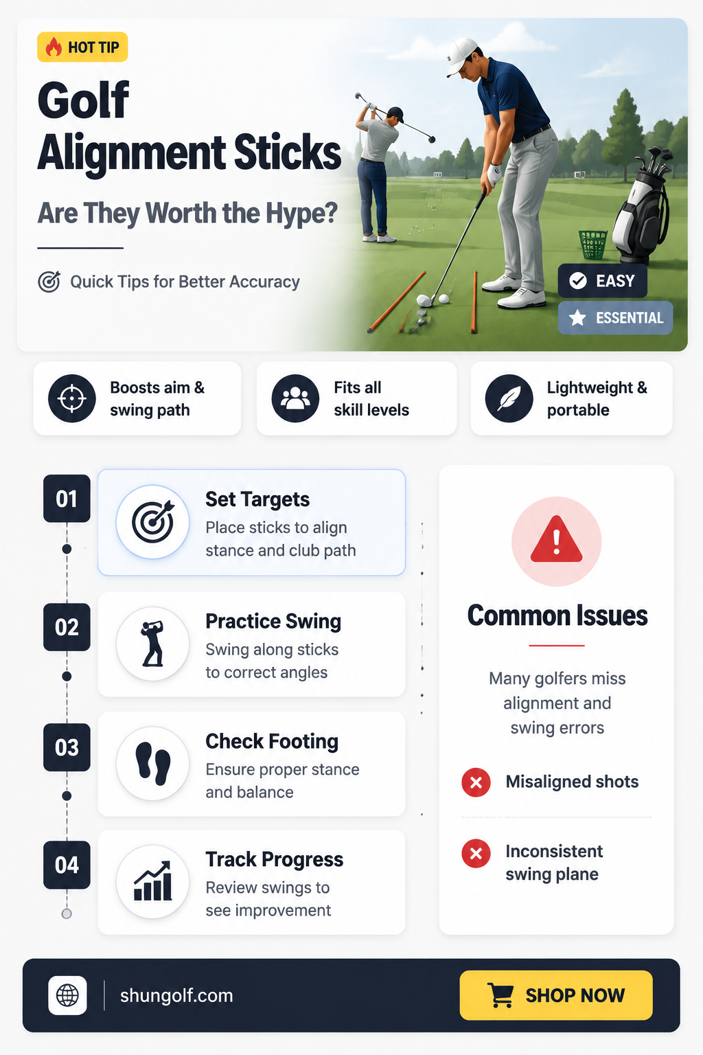 are golf alignment sticks worth it