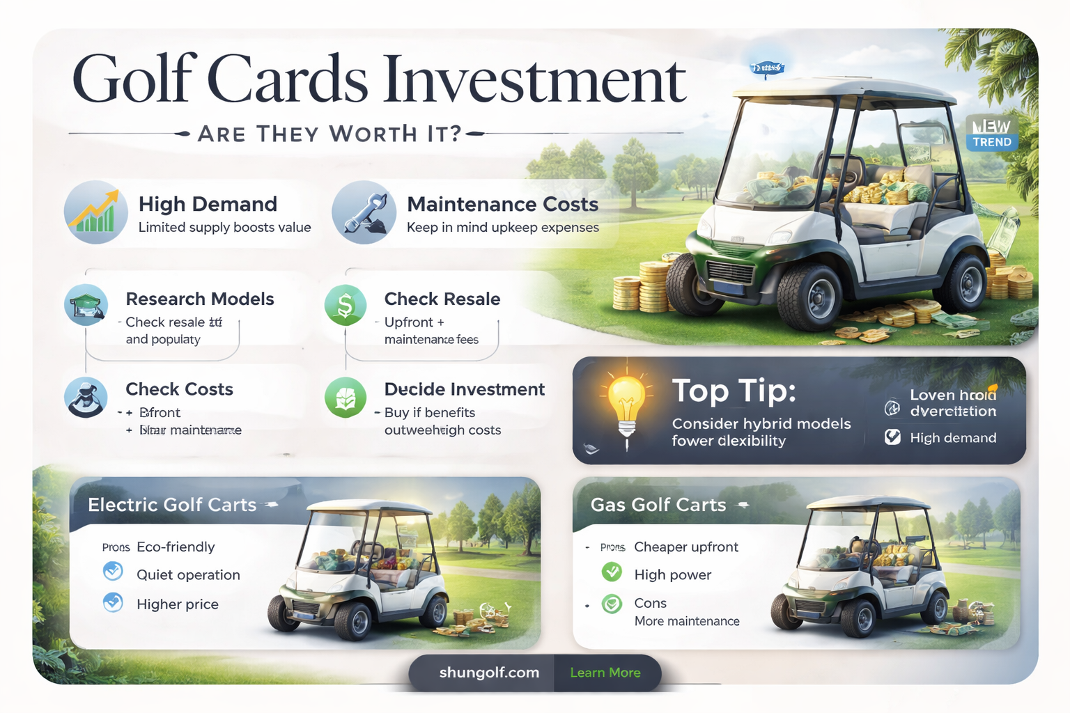 are golf cards worth anything
