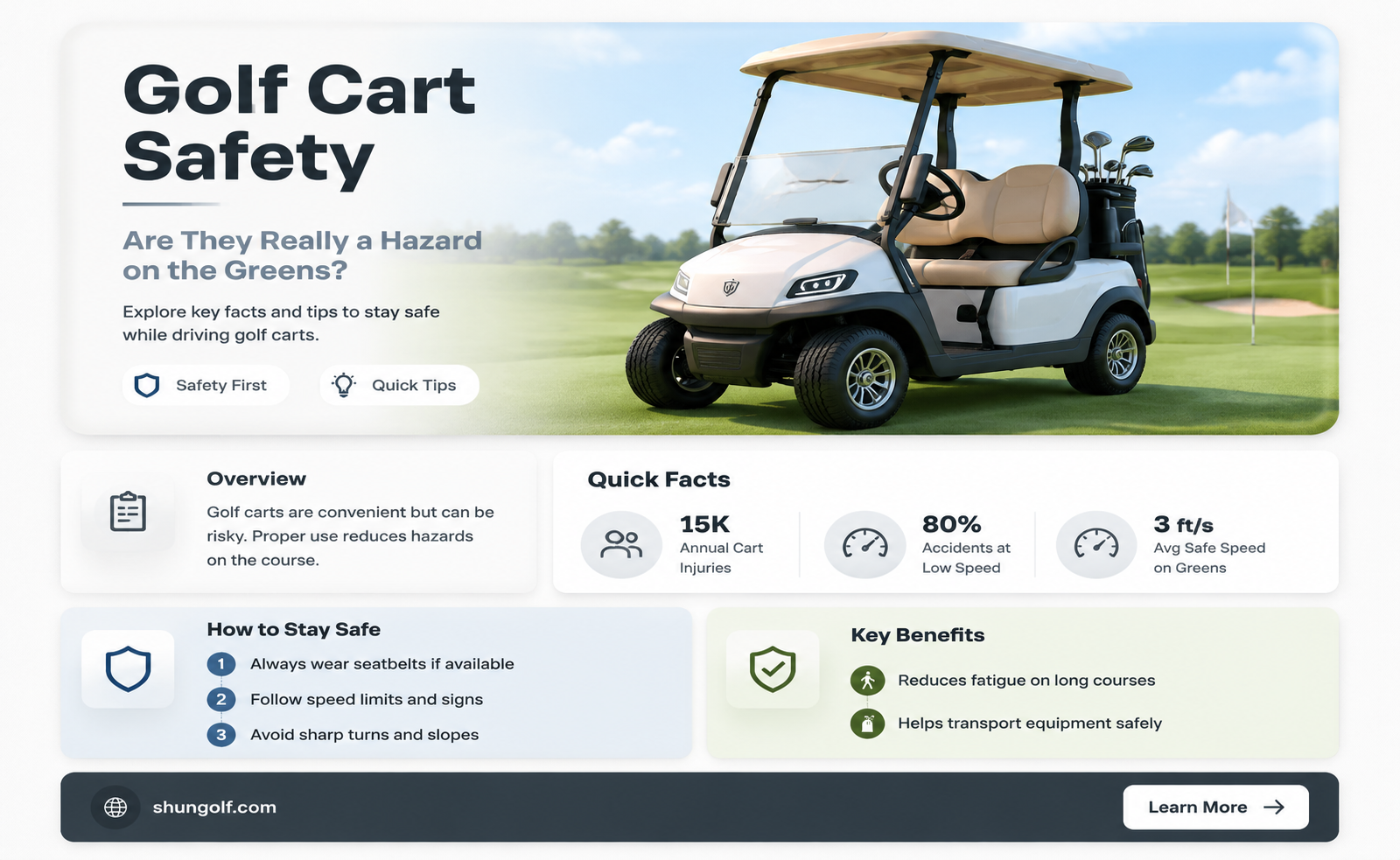 are golf carts dangerous
