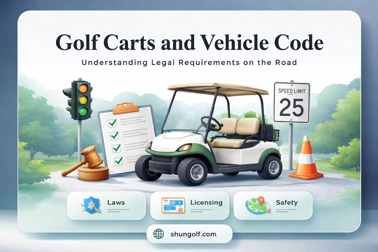 are golf carts subject to vehicle code