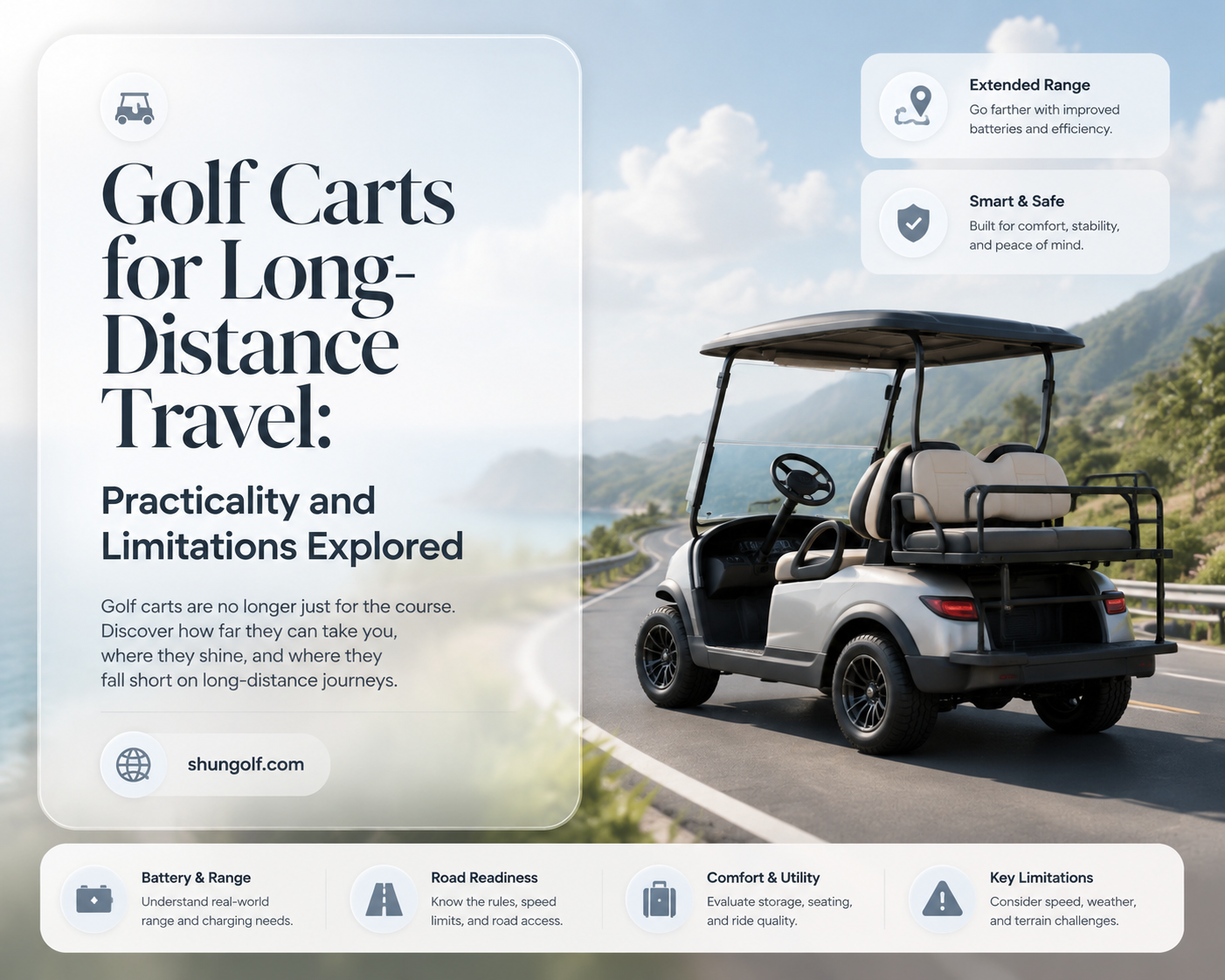 are golf carts suitable for far use