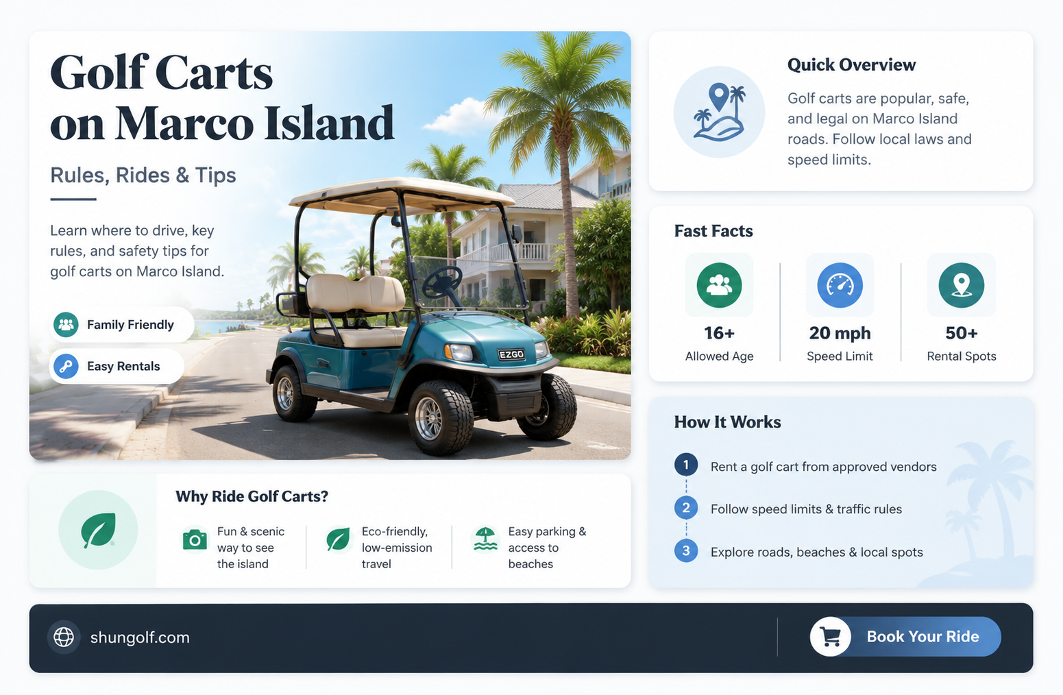 are golf carts allowed on marco island