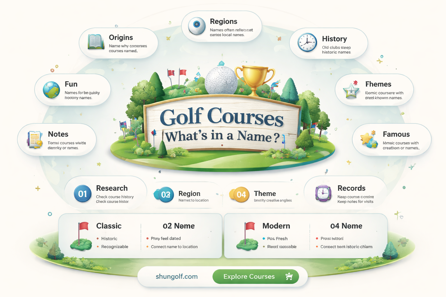 are all golf couress called links