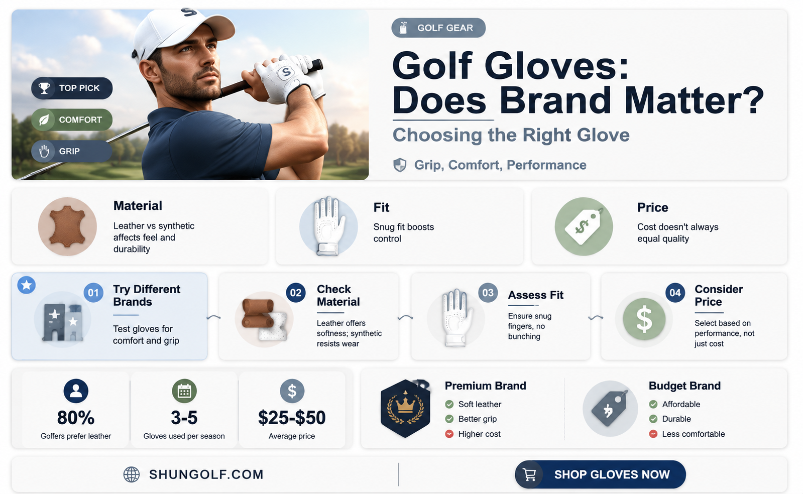 are certain golf gloves better