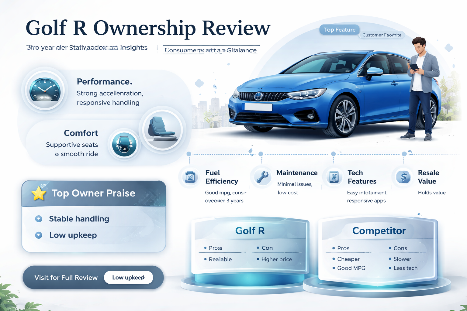 are consumers pleased with their golf r after 3 years