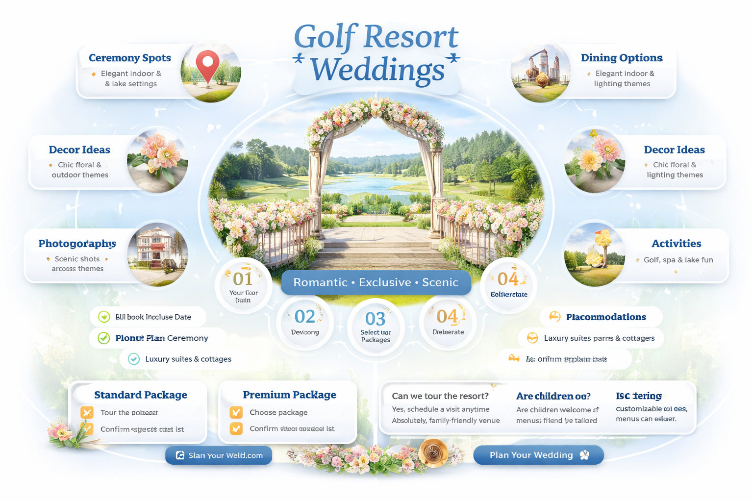 a-ga-ming golf resort wedding
